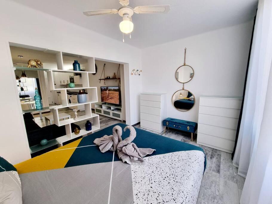 Apartamento Smeraldo 11 Playa Roca Коста-Тегисе Экстерьер фото
